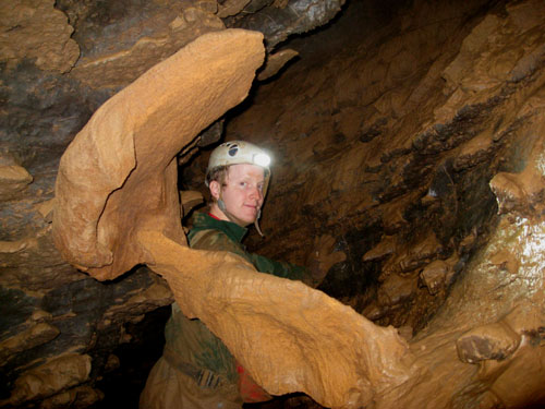 Aaron Moses by wierd rock extrusion - Photo by Dave Socky